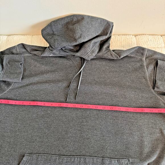 Eddie Bauer Mens Large Gray Sweatshirt Hoodie Activewear Athleisure Outdoors - Picture 6 of 11
